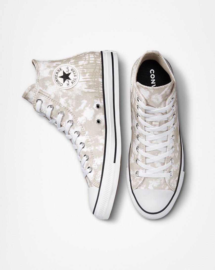 Tenisky Vysoke Converse Chuck Taylor All Star Dip Dye Panske Siva Biele Čierne | SK KSMG57